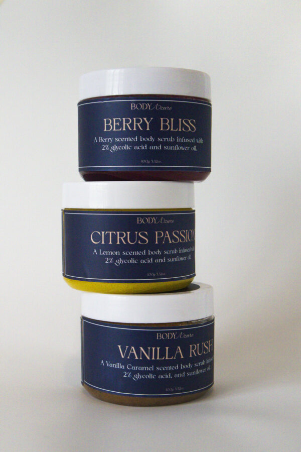 Trio Love – Exfoliating Body Scrub Set